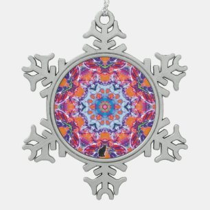 Ornement Flocon De Neige Tanger Kaleidoscope Snowflake Orament