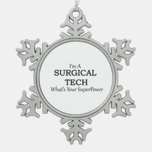 ORNEMENT FLOCON DE NEIGE TECH CHIRURGICAL