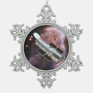 Ornement Flocon De Neige Télescope spatial Hubble