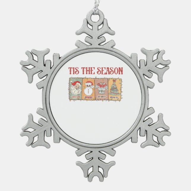 Ornement Flocon De Neige Tis Seasoning Crawfish Boil Seafood Party Lobster (Devant)