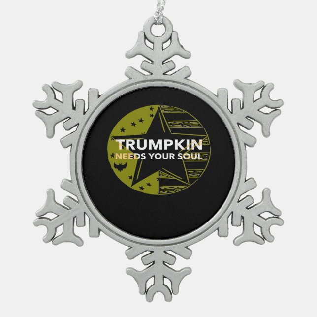 Ornement Flocon De Neige Trumpkin a besoin de votre (Devant)