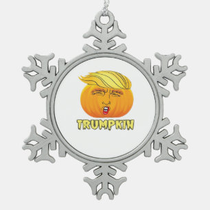 Ornement Flocon De Neige Trumpkin - Effrayant bon Citrouille