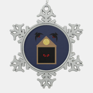 Ornement Flocon De Neige Un manque de générosité de Ravens Halloween