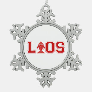 ORNEMENT FLOCON DE NEIGE UNIVERSITÉ DE LAOS
