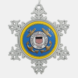 ORNEMENT FLOCON DE NEIGE USCG