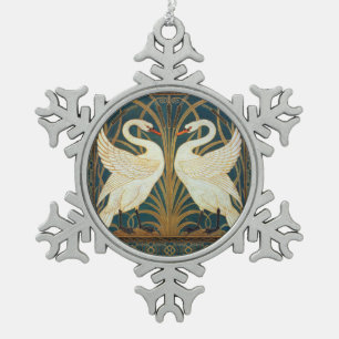 Ornement Flocon De Neige Walter Crane Swan