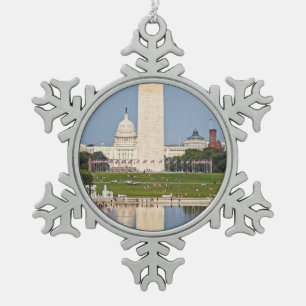 Ornement Flocon De Neige Washington