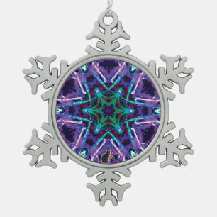 Ornement Flocon De Neige Weaver Kaleidoscope Snowflake Orament