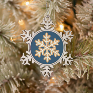 Ornement Flocon De Neige Whimsical Christmas Cookie Icons