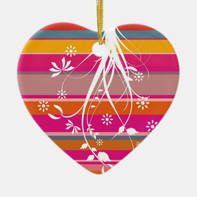 Ornement floral abstrait (Devant)