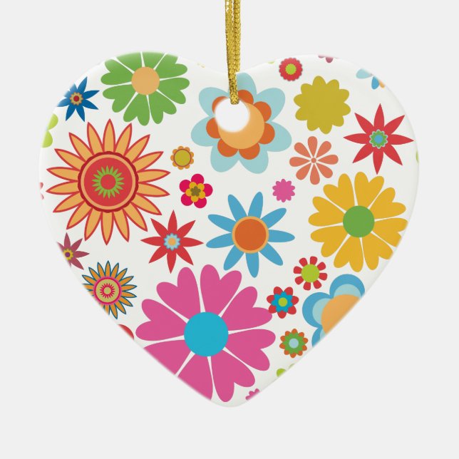 Ornement floral de coeur (Devant)