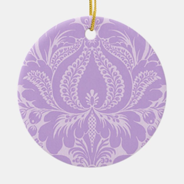 Ornement floral Imaginaire violet (Devant)
