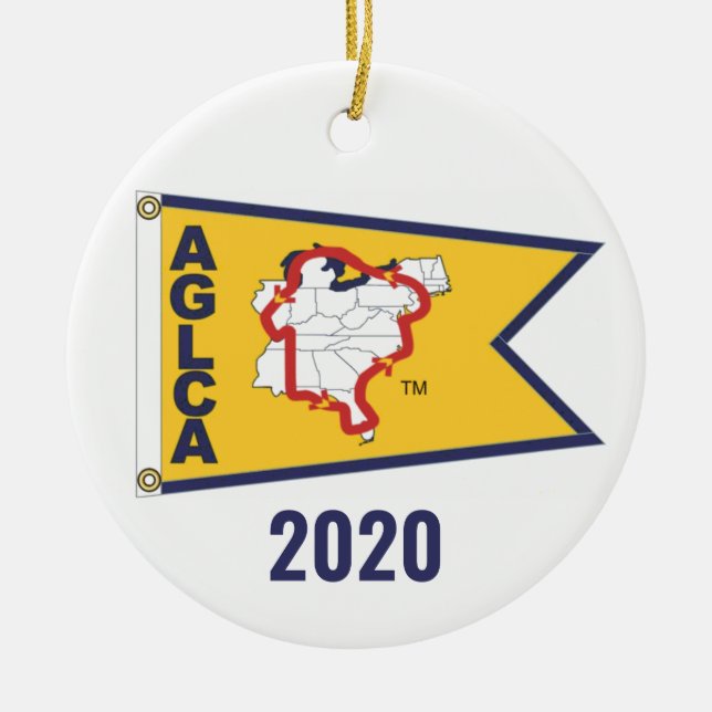 Ornement Gold Burgee (2020) (Devant)