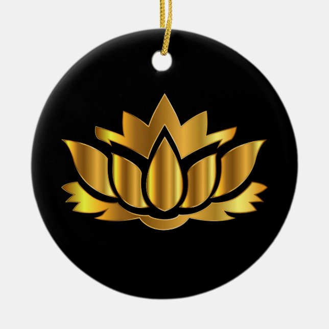 Ornement Golden Lotus (Devant)
