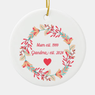 Ornement grand-mère, cadeau pour grand-mère, grand
