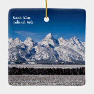 Ornement Grand Teton NP à deux faces