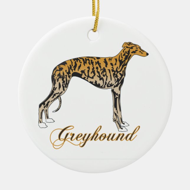 Ornement Greyhound (Devant)
