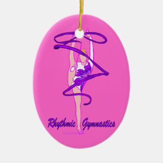 Ornement gymnastique rythmique fait sur commande