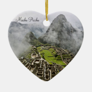Ornement Heart Machu Picchu
