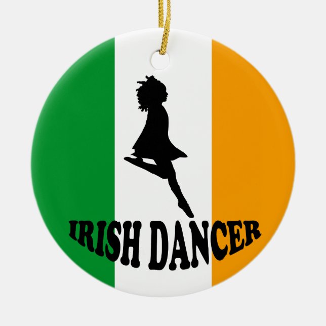 Ornement irlandais de danse d'étape (Devant)