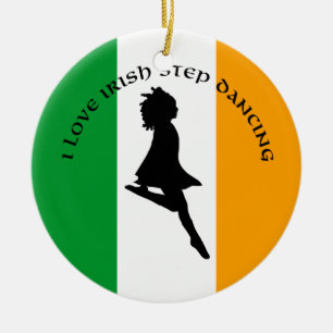 Ornement irlandais de danse d'étape