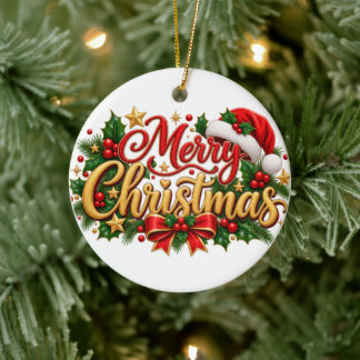 Ornement Joyeux Noël