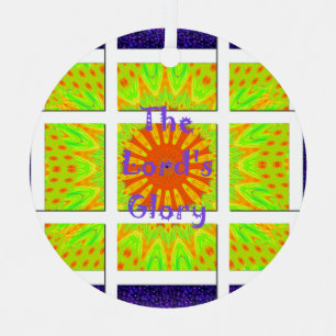 Ornement La gloire du Motif du Seigneur Design graphique du