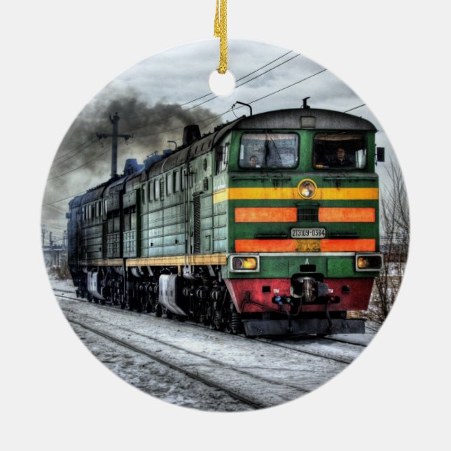 Ornement locomotif du train 2T3109-0384 (Dos)