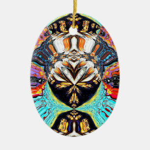 Ornement Lotus Abstrait