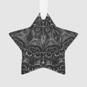Ornement Mandala au charbon de bois