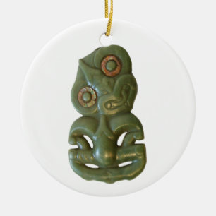 Ornement maori de Hei-Tiki