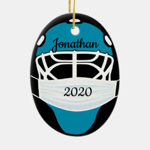 Ornement Masqué Masque De Hockey