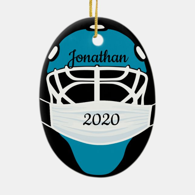 Ornement Masqué Masque De Hockey (Dos)