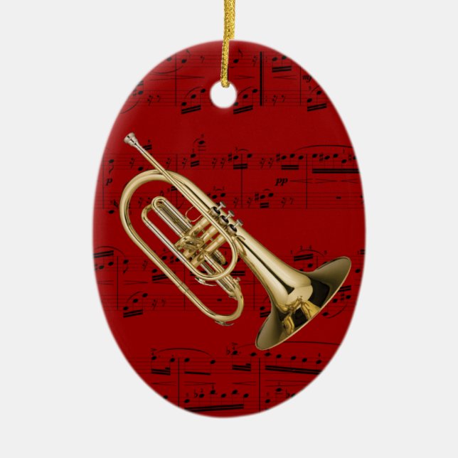 Ornement - Mellophone - sélectionnez votre couleur (Devant)