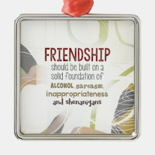 Ornement Métallique 810.friendship-shenanigans
