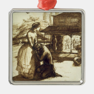 Ornement Métallique Admis, 1853 (stylo et encre brune sur le papier)