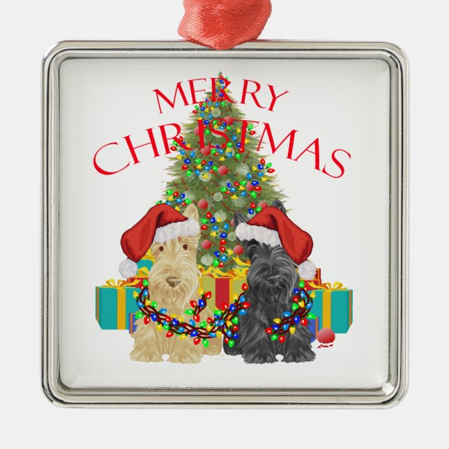 Ornement Métallique Aide de Santas (Devant)