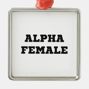 Ornement Métallique Alpha femelle