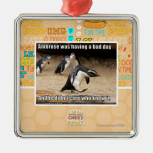 Ornement Métallique Ambrose avait un mauvais jour