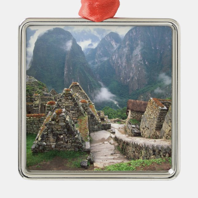 Ornement Métallique Amérique du Sud, Pérou, Machu Picchu (Devant)