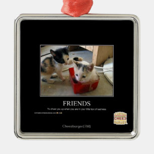 Ornement Métallique Amis