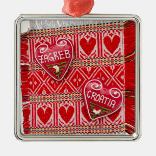 Ornement Métallique Amour de Zagreb