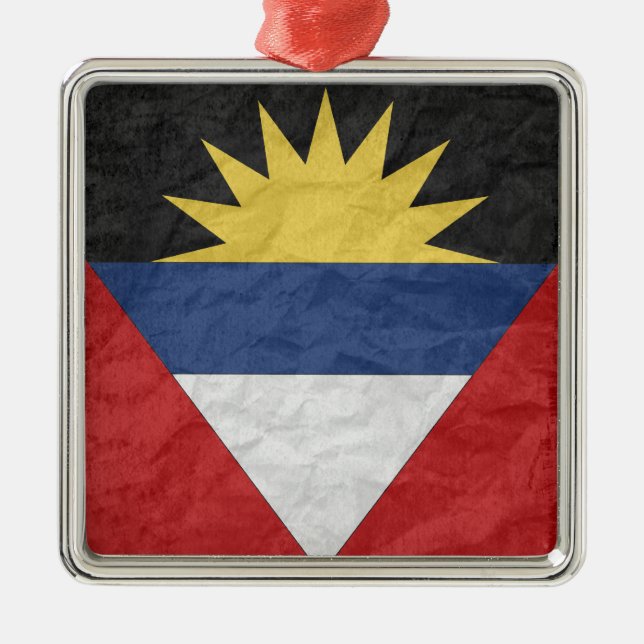 Ornement Métallique Antigua-et-Barbuda (Devant)