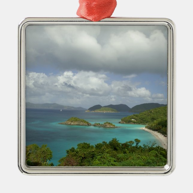 Ornement Métallique Antilles, îles Vierges américaines, St. John, tron (Devant)
