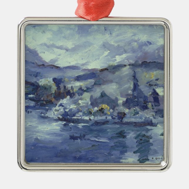 Ornement Métallique Après-midi sur le lac Lucerne, 1924 (Devant)