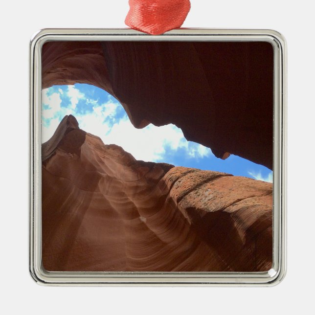 Ornement Métallique ARIZONA - Haut Antelope Canyon B - Red Rock (Devant)