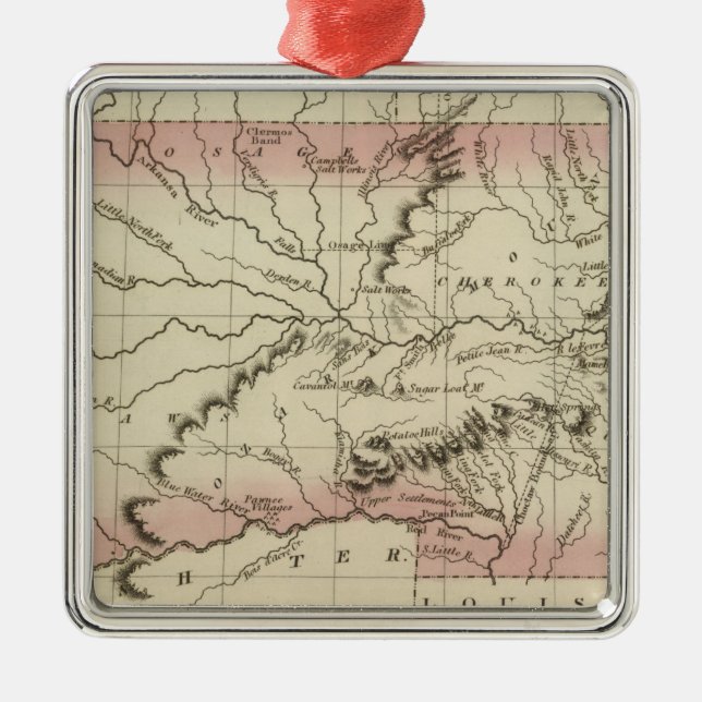 Ornement Métallique Arkansas, Oklahoma (Devant)