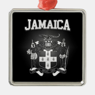 Ornement Métallique Armoiries de Jamaïque