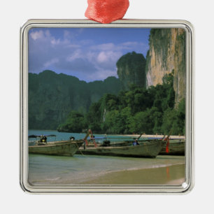 Ornement Métallique Asie, Thaïlande, Krabi. Plage de West Railay,