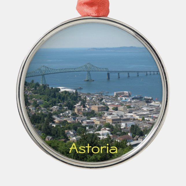 Ornement Métallique Astoria, Orégon (Devant)